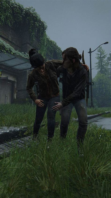 1080p Free Download Dina And Ellie The Last Of Us 2 Tlou 2 Hd Phone Wallpaper Peakpx