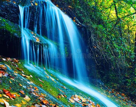 Fall Waterfall Stock Image Image Of Waterfall Hometown 83253567