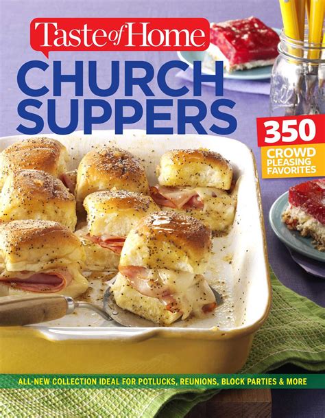 Taste Of Home Church Supper Cookbook New Edition Book By Editors Of