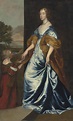 "Duchess of Lennox and Richmond (1622–1685) with her lady’s maid, the ...