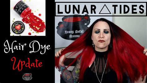 Lunar Tides Hair Dye Update Youtube