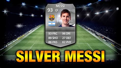 Fifa 15 The Silver Messi Youtube