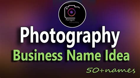 Photography Name Idea Studio Name List Name Idea For Photography