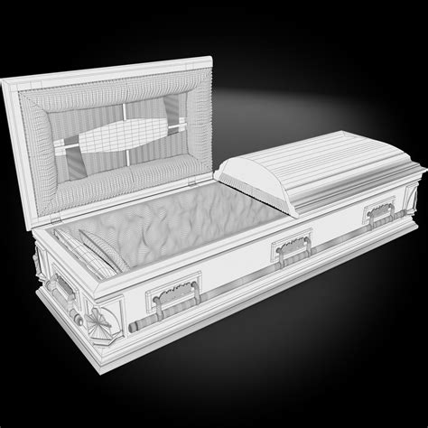 High Def Classic Coffin Renaissance 3d Model Cgtrader
