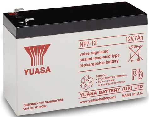 NP7-12 Yuasa - Batteries and Accessories - Distributors, Price Comparison, and Datasheets ...