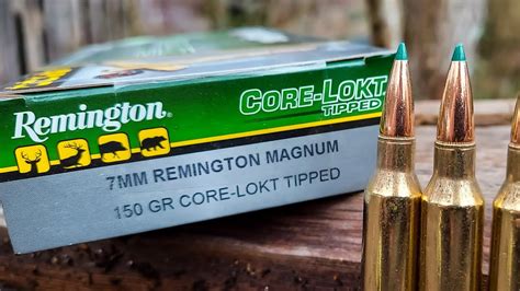 Core Lokt Tipped 7mm Rem Mag Very Impressed Incredible Groups Youtube