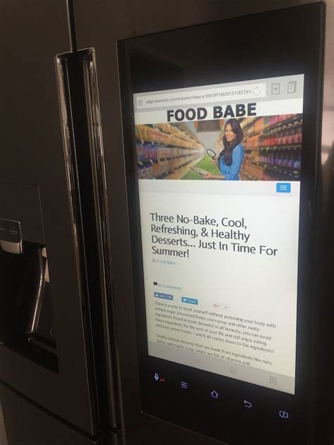 Make the kitchen the center of your home. Look What's On My New Refrigerator... Samsung Family Hub ...