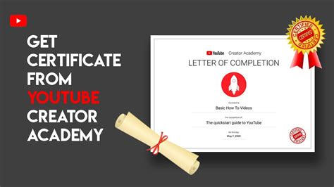 How To Get Certificate From Youtube Creator Academy Urduhindi Youtube