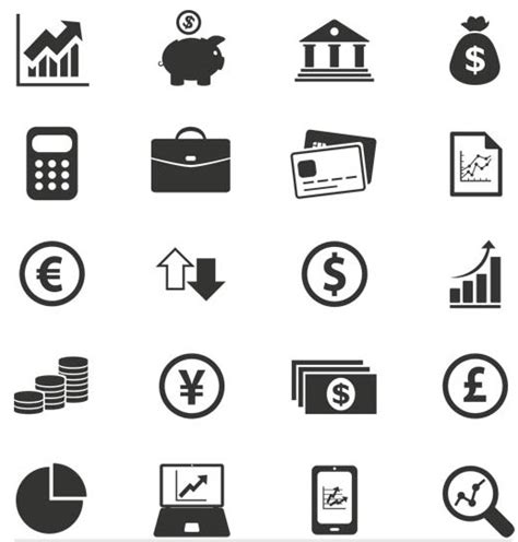 Finance Vector Icons At Collection Of Finance Vector