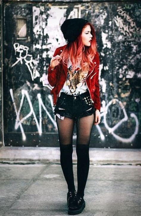 8 awesome rocker styles for teenage girl ideas grunge fashion hipster outfits fashion