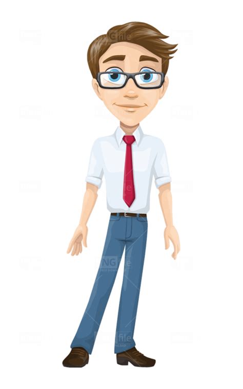 Business Man Cartoon Png Free Download Photo 398