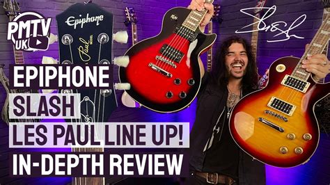 In Depth With The Epiphone Slash Les Paul Collection Review And Demo Of These Anticipated Axes