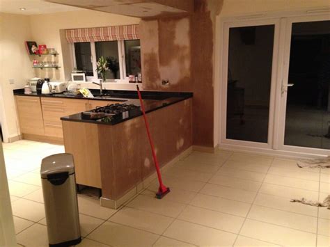 I have a builder i know who said £3kish to remove and tidy up. Mr & Mrs Shuttleworth, kitchen knock-through, Lostock ...