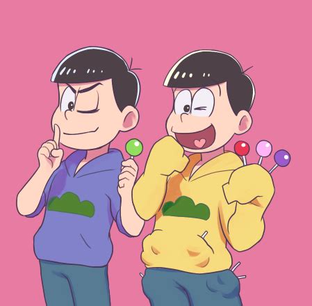 Matsuno Karamatsu And Matsuno Jyushimatsu Osomatsu San And More Drawn By Mayu Ueki Danbooru