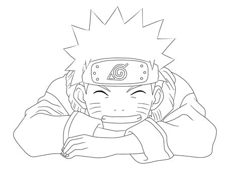 Image De Naruto Uzumaki Drawing Outline Imagesee