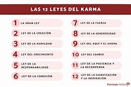 Las 12 leyes del karma y su significado