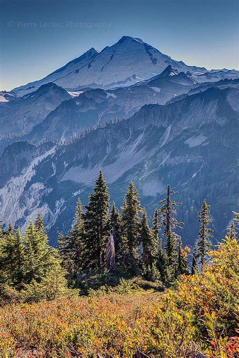 Mount Baker Volcano Washington State Parks Landscape Pictures Landscape