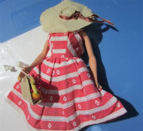 Vintage Barbie Doll Clothes Busy Morning Outfit 956 Original 1963 Ebay