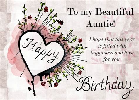 Happy Birthday Auntie Lovely Birthday Wishes For Aunt