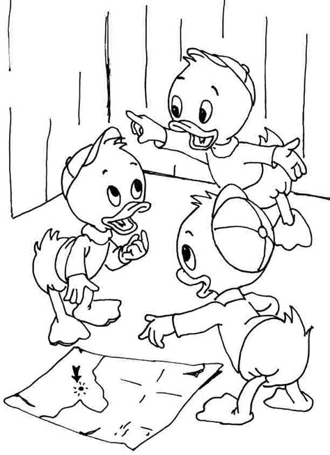 18 Huey Dewey Louie Duck Coloring Pages Printable Coloring Pages