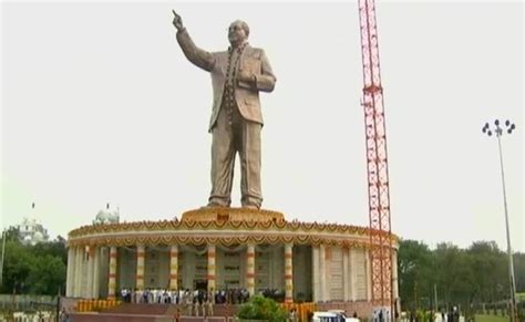 Country S Tallest Ambedkar Statue Unveiled In Hyderabad Cost Rs 146