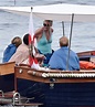 Duchess of Westminster cuts a glamorous figure as she enjoys a boating ...