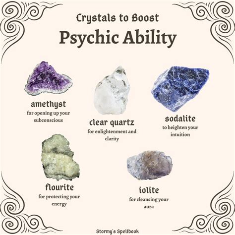 Crystals To Boost Psychic Ability Crystals Crystal Healing Stones