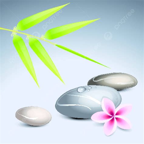 Zen Theme 2 Leaf Bamboo Floral Vector Leaf Bamboo Floral Png And