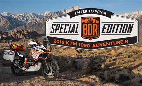 Ktm 1090 Adventure R To Be Given Away To Raise Funds For Backcountry
