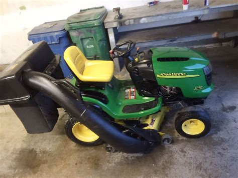 John Deere L130 Automatic 48 Inch Cut With Bagger