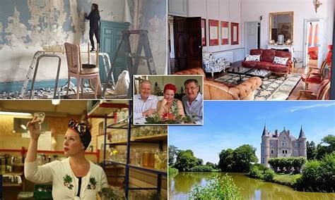 Escape To The Chateau Couple Launch New Renovations Series Daily Mail Online