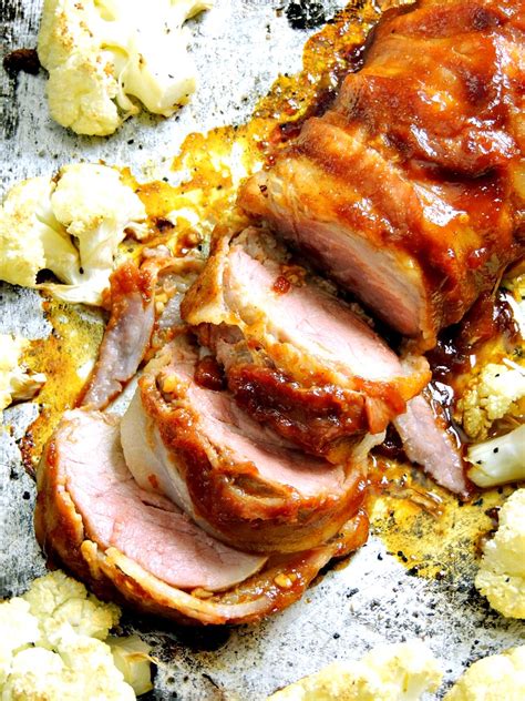 Tent the pork loosely with foil, and let it stand for about 10 minutes before slicing. Keto Sheet Pan Bacon Wrapped BBQ Pork Tenderloin | Bobbi's Kozy Kitchen