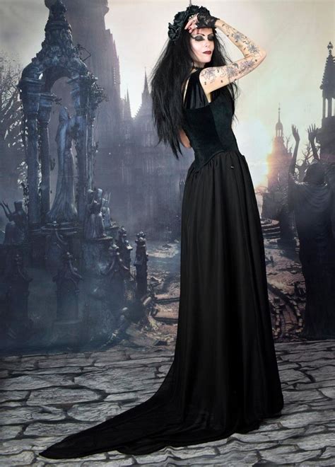 Princess Spookerina Gown Goth Steampunk Witch Dress By Moonmaiden