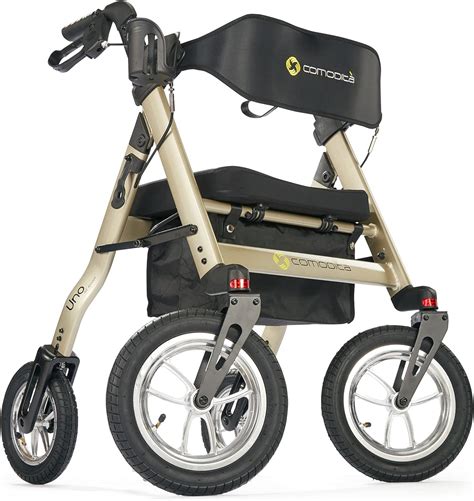 Comodita Uno All Terrain Heavy Duty Rollator With A 16