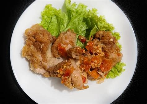 Resep Ayam Geprek Simple Renyah Oleh Dapur Olive Cookpad