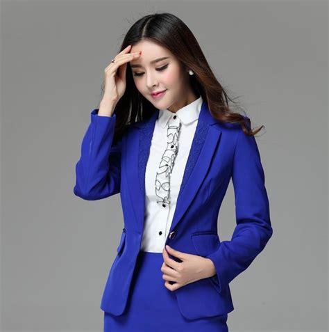 BLUE BLAZER WOMEN Emanda Seres