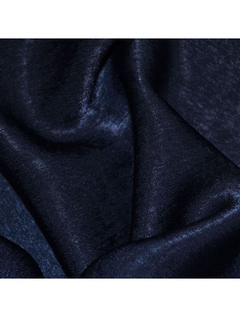 Navy Silk Velvet Satin Fabric Uk Fabric Supplier Calico Laine