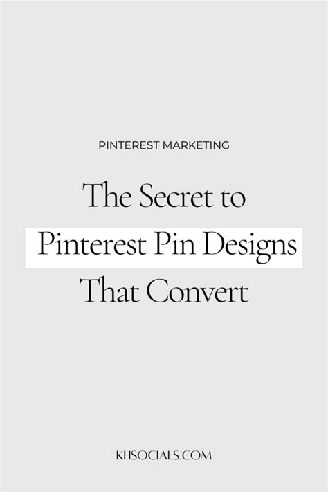 The Pin Design Guide 9 Essential Steps To Creating Pinterest Graphics