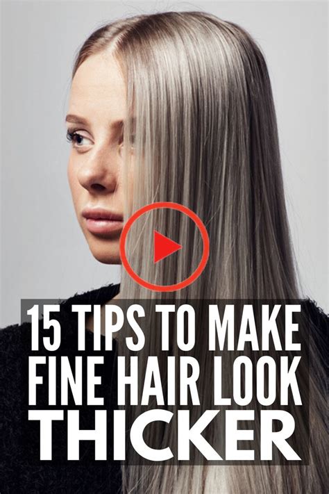 How To Make Hair Look Thicker Tips And Products That Work In Hair Looks How To Make