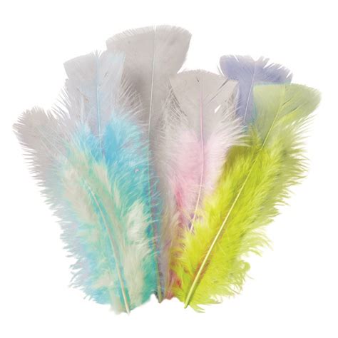Zart Pastel Feathers In 10g Perfect For Easter And Mothers Day Craft