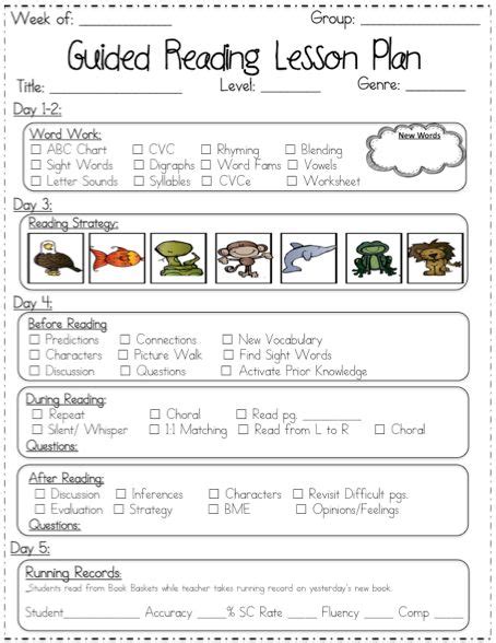Pin By Rosa Jarero On Guided Reading Guided Reading Lesson Plans
