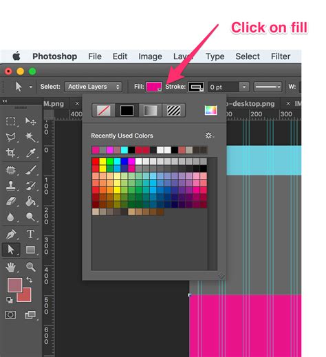 How To Fill Color In Photoshop Impinge On