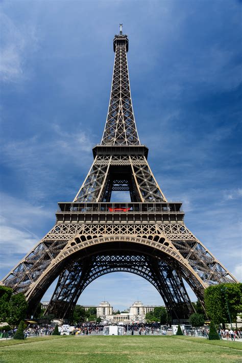 Worms View Of Eiffel Tower During Daytime · Free Stock Photo