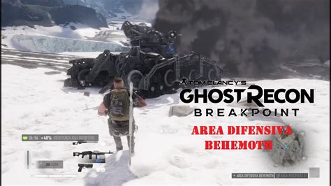 Ghost Recon Breakpoint Gameplay Area Difensiva Behemoth Area