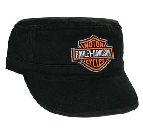 Harley Davidson Painter S Bar Shield Black Cap Pc Harley