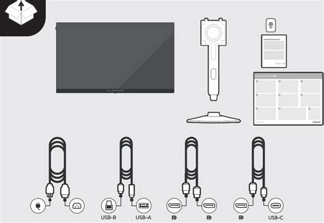 DELL AW2724HF Alienware 27 Inch Gaming Monitor Instruction Manual