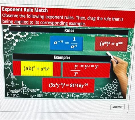 Solved Exponent Rule Match Chegg Com