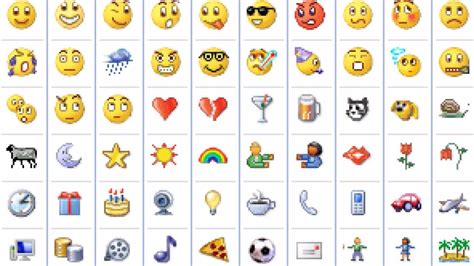 8 Msn Messenger Emoticons That Should Be Emoji Mashable