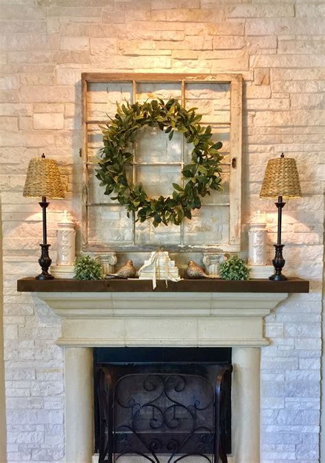 30 Ideas For Fireplace Mantel Decor