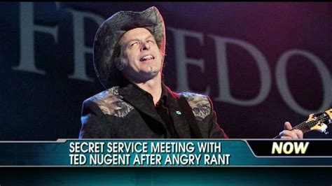 Video Secret Service Meeting With Rocker Ted Nugent After Angry Rant